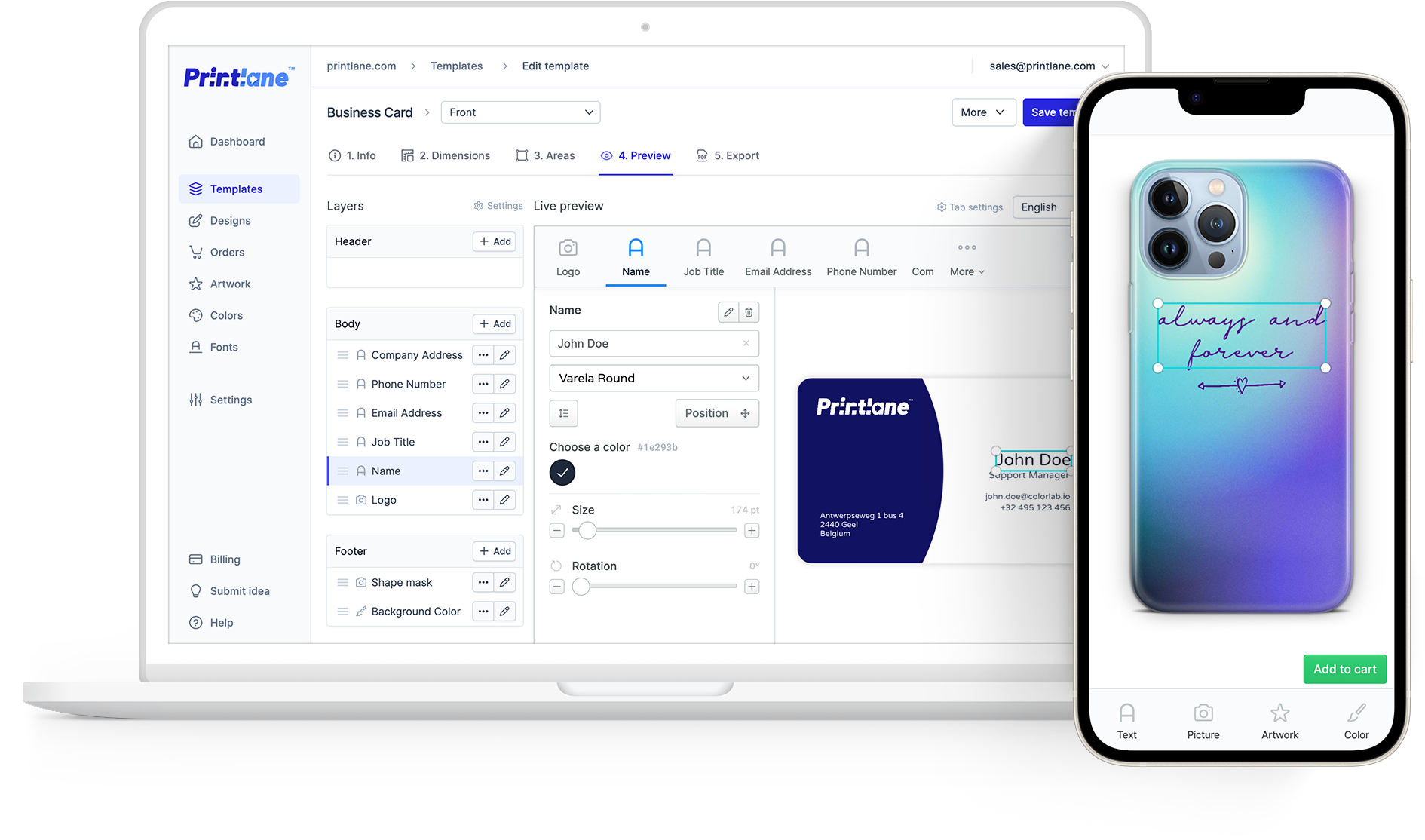 Product screenshot